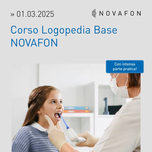 Corso Logopedia Base NOVAFON 01.03.2025